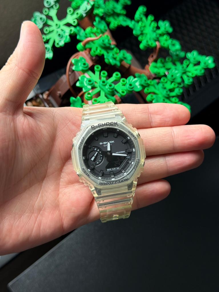 G-SHOCK GA2100 ‘jelly’, Sieraden, Tassen en Uiterlijk, Horloges | Heren, Casio, Kunststof, Polshorloge, Kunststof