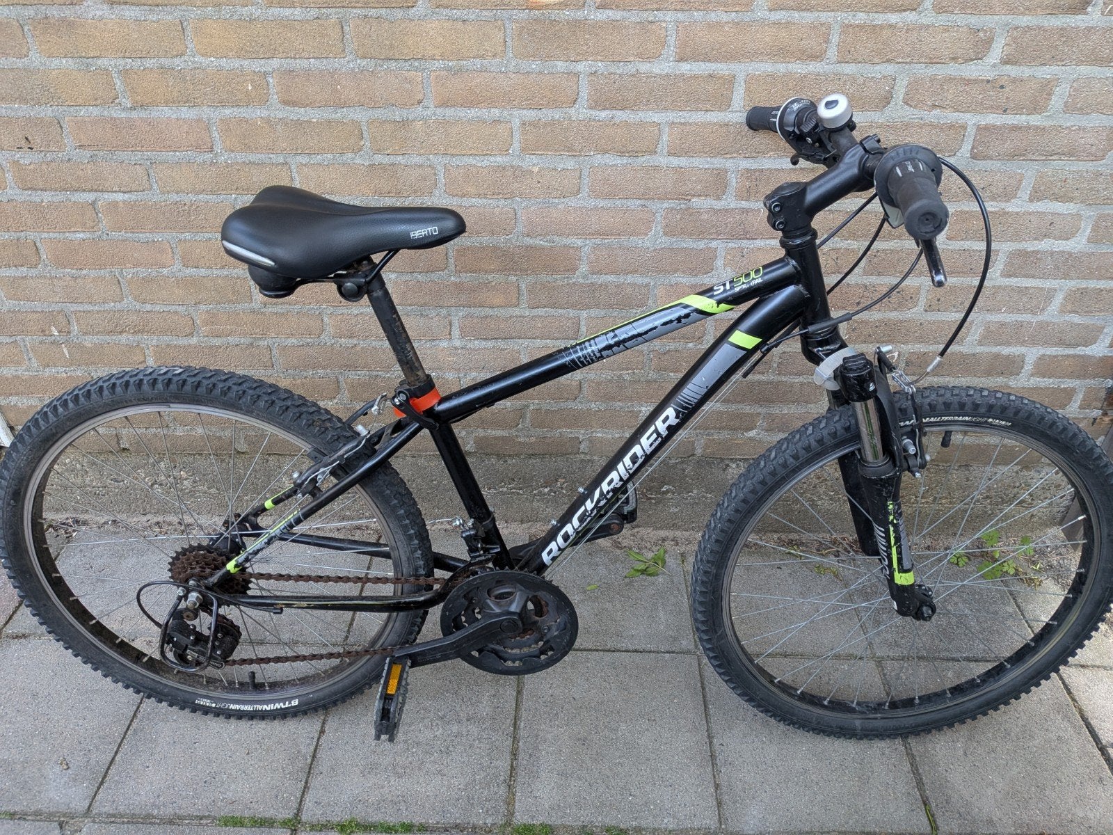 Rockrider ST500 - 24 inch kinder mountainbike, Fietsen en Brommers, Fietsen | Mountainbikes en ATB, Gebruikt, Hardtail, Ophalen