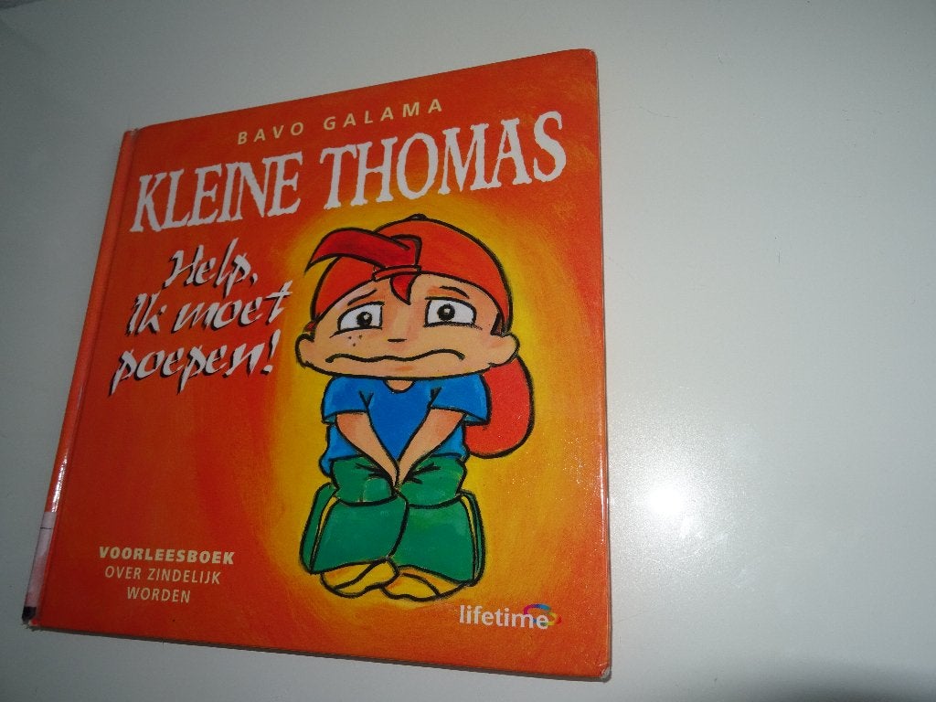 Zindelijk - Bavo Galema - Kleine Thomas Help ik moet poepen, Ophalen, Gelezen, Fictie algemeen, Voorleesboek