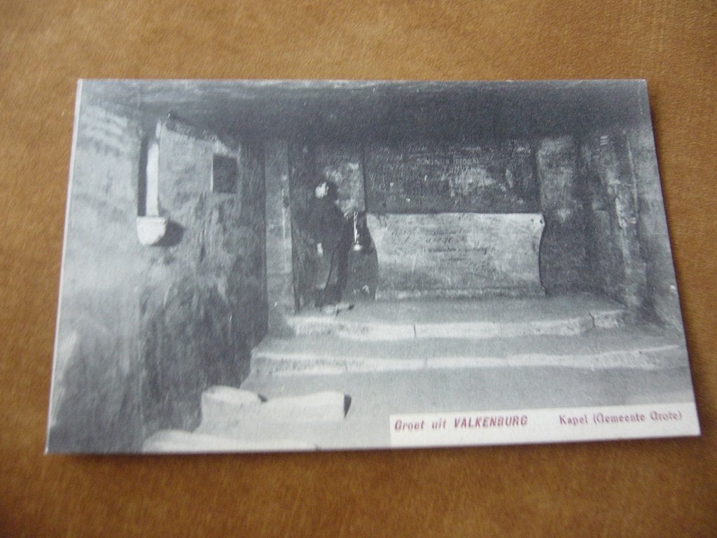 VALKENBURG  L.  =  KAPEL - GEMEENTE GROTE   BRIEFKAART, Verzenden, Voor 1920, Gelopen, Limburg