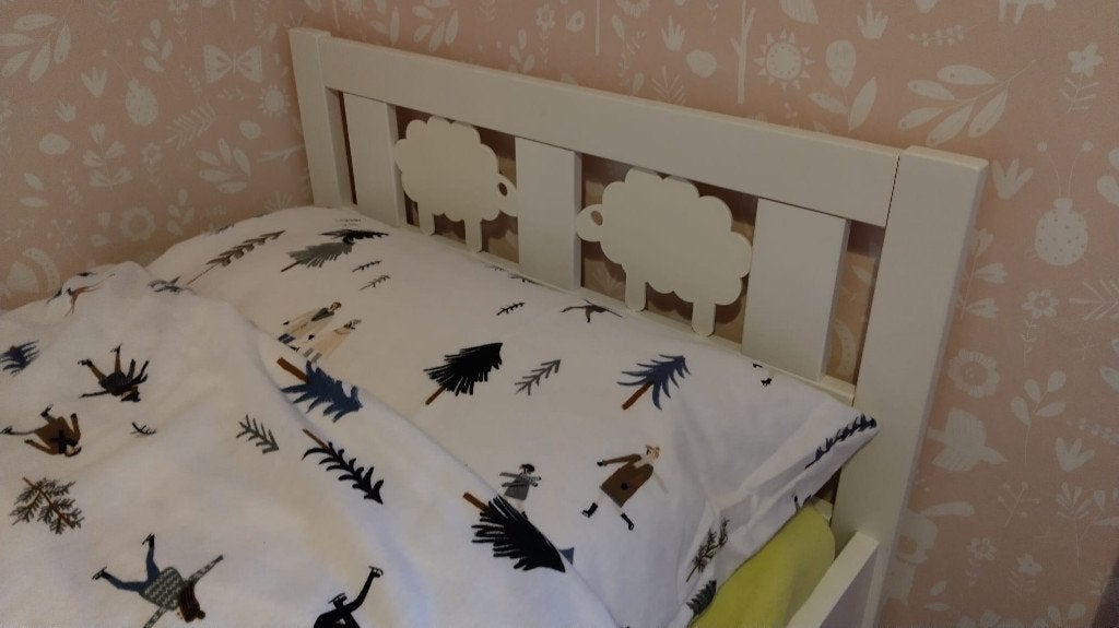 kritter ikea kinderbed peuterbed, Kinderen en Baby's, Kinderkamer | Bedden, 70 tot 85 cm, 140 tot 160 cm, Zo goed als nieuw, Ophalen