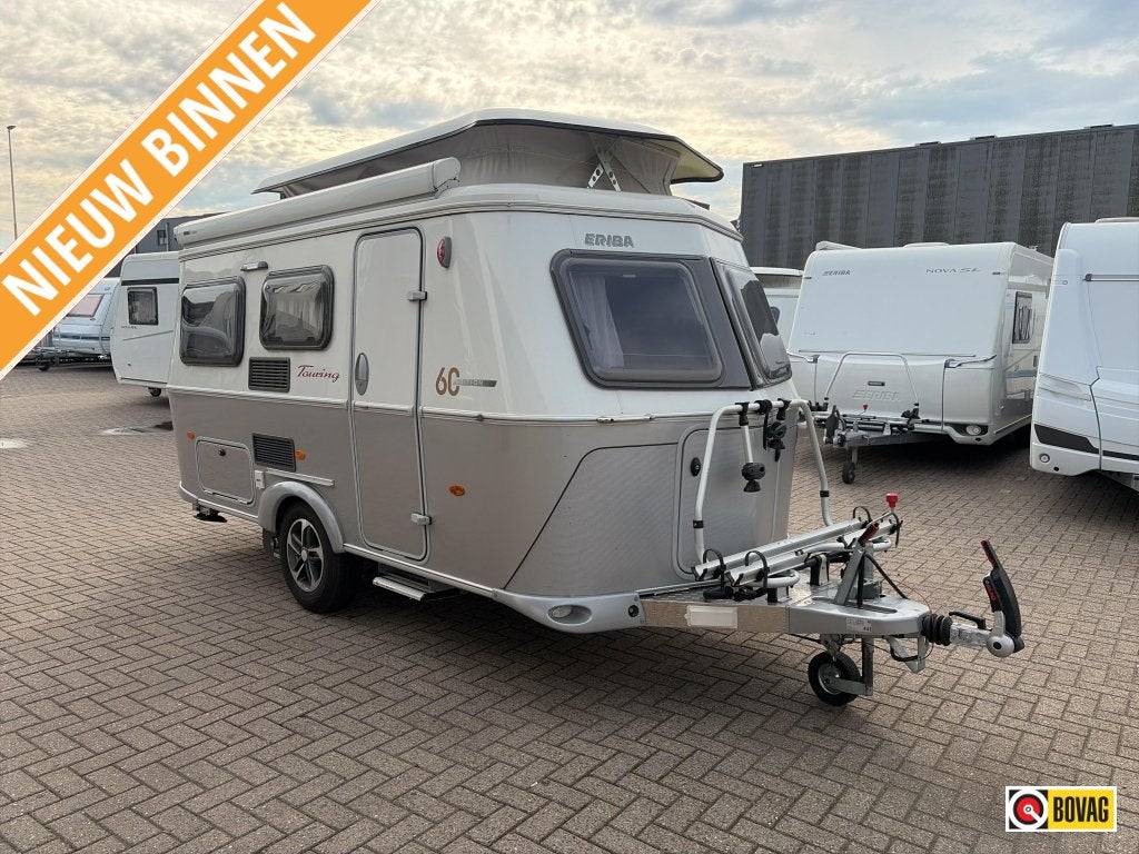 Eriba Touring - 60 Edition 430 | MOVER | LUIFEL | FIETSDR., Bedrijf, 4 tot 5 meter, Eriba, Tot en met 3