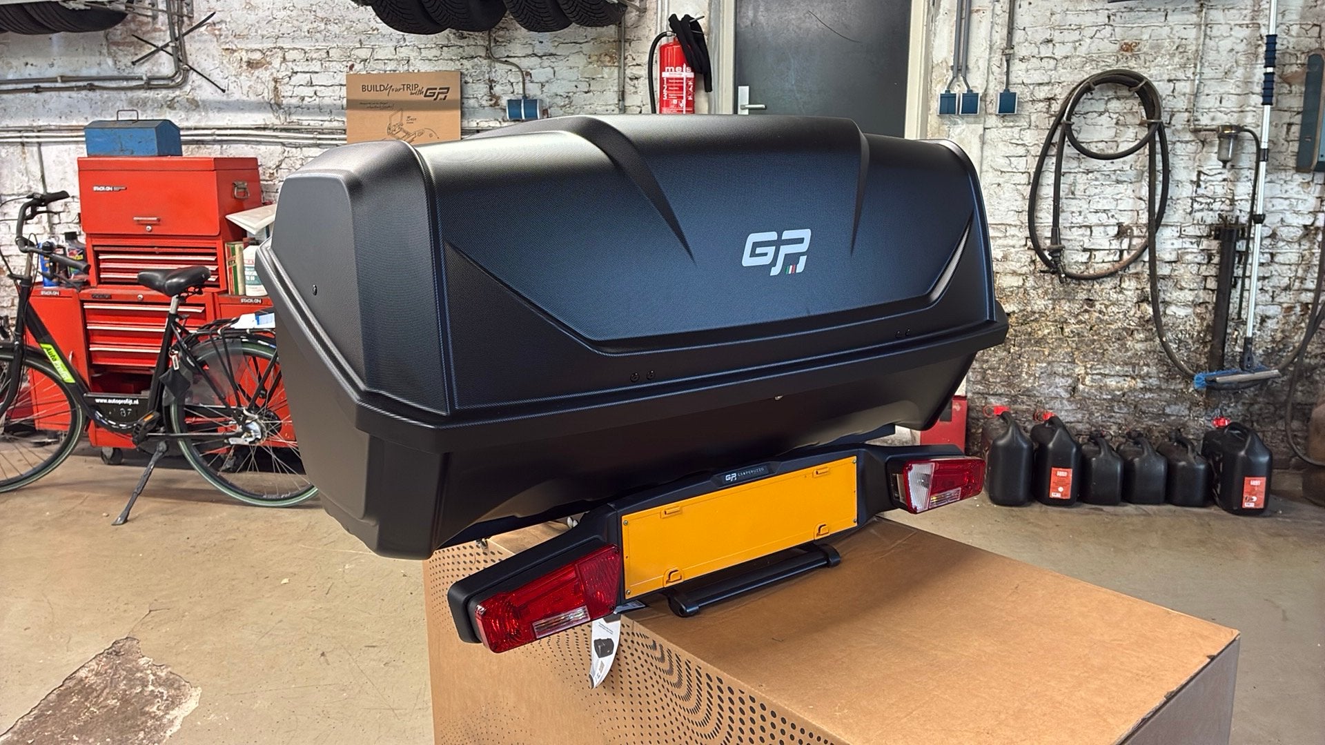 Gp Calypso bagagebox 340L, Auto diversen, Dakkoffers, Ophalen, Nieuw