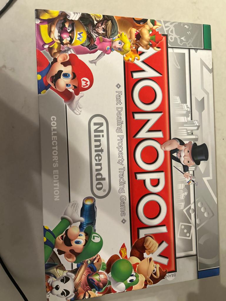 Monopoly Nintendo Collector's Edition, Hobby en Vrije tijd, Gezelschapsspellen | Bordspellen, Drie of vier spelers, Ophalen of Verzenden