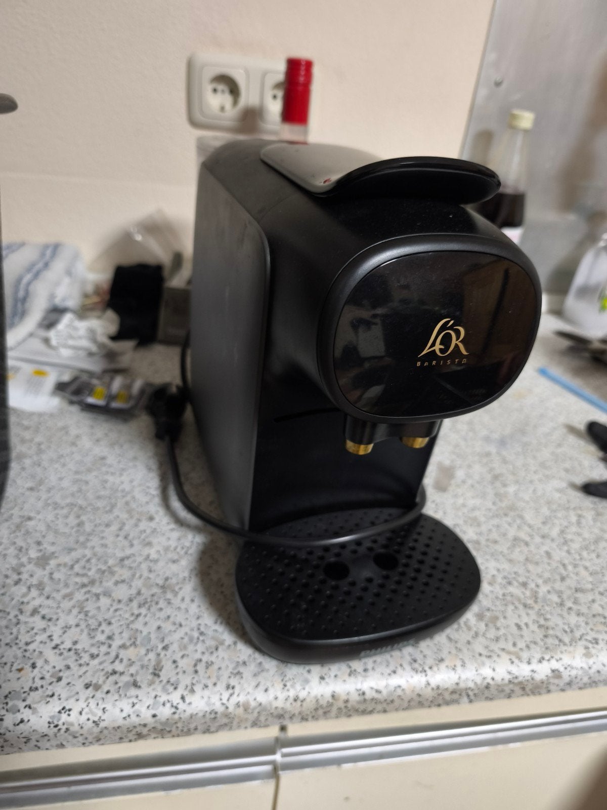 2x L'OR Barista koffiezetapparaat - defect, Ophalen of Verzenden, Niet werkend, Koffiemachine, Koffiepads en cups