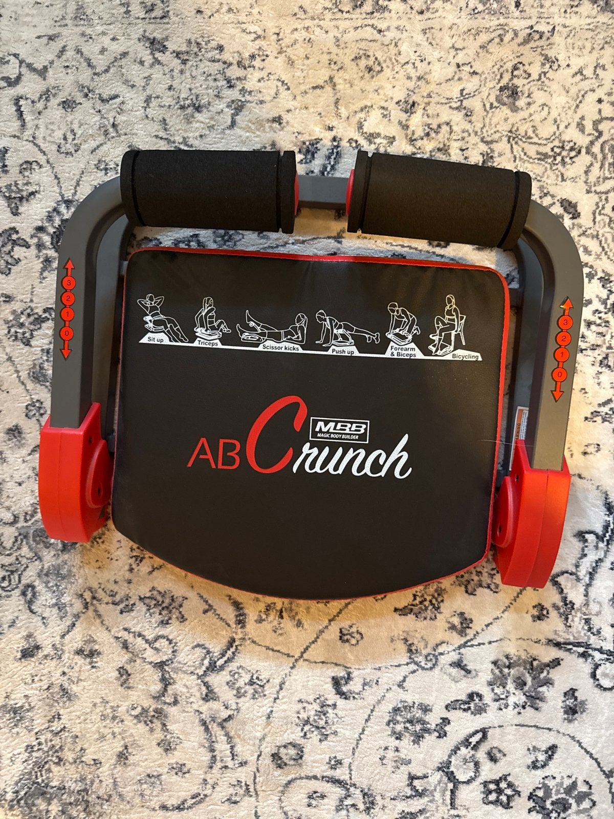 AB Crunch fitnessapparaat - Train je hele lichaam!, Ophalen, Overige typen, Armen, Zo goed als nieuw