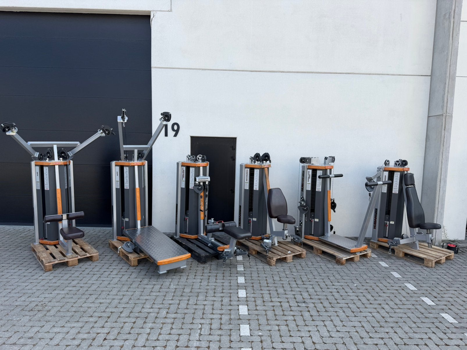 Star trac Human sport set 6 machines, Ophalen, Zo goed als nieuw, Overige typen