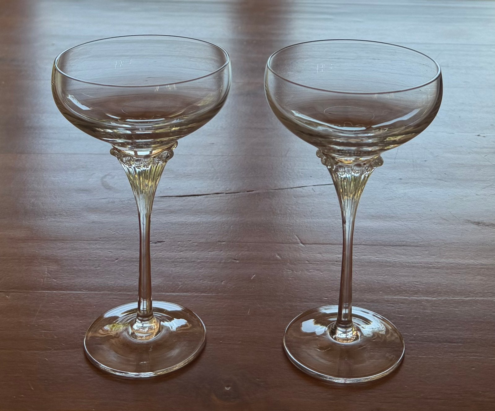 2 Spiegelau Fontaine coupes, Verzamelen, Glas en Borrelglaasjes, Ophalen of Verzenden, Zo goed als nieuw, Overige typen