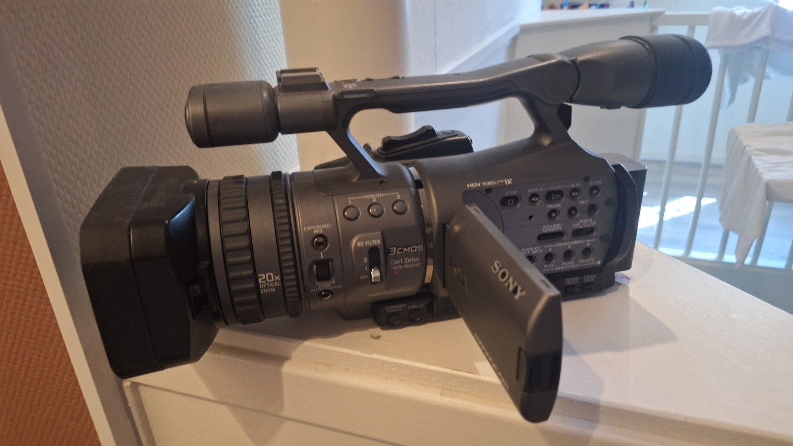 Sony HDR-FX7E HDV Camcorder - Professionele Videocamera, Gebruikt, 20x of meer, Ophalen of Verzenden, Sony