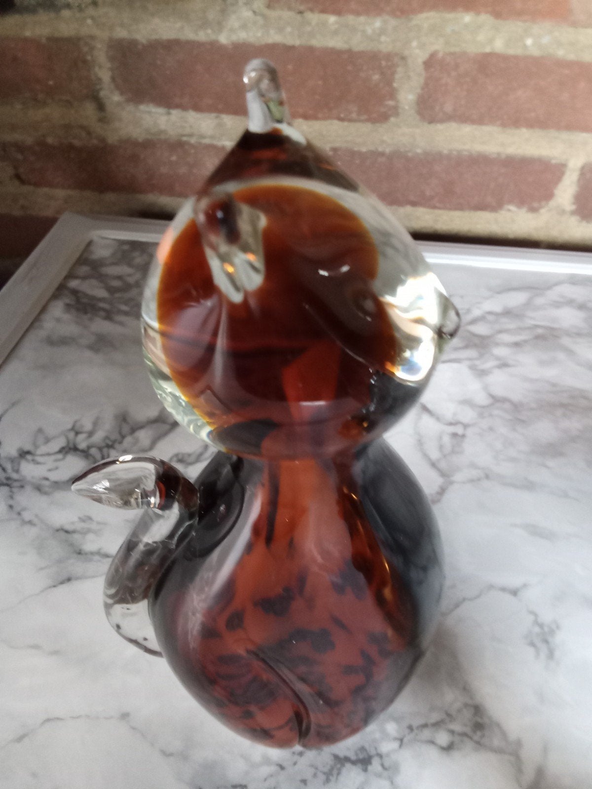 murano kat hoogte 16 cm breedte 10 cm nieuw, Ophalen of Verzenden