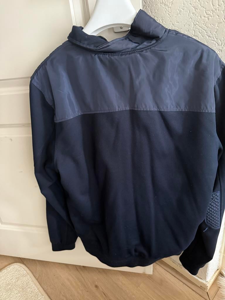 Tommy Hilfiger Bomberjack met teddy voering, Ophalen of Verzenden, Zo goed als nieuw, Maat 48/50 (M), Blauw