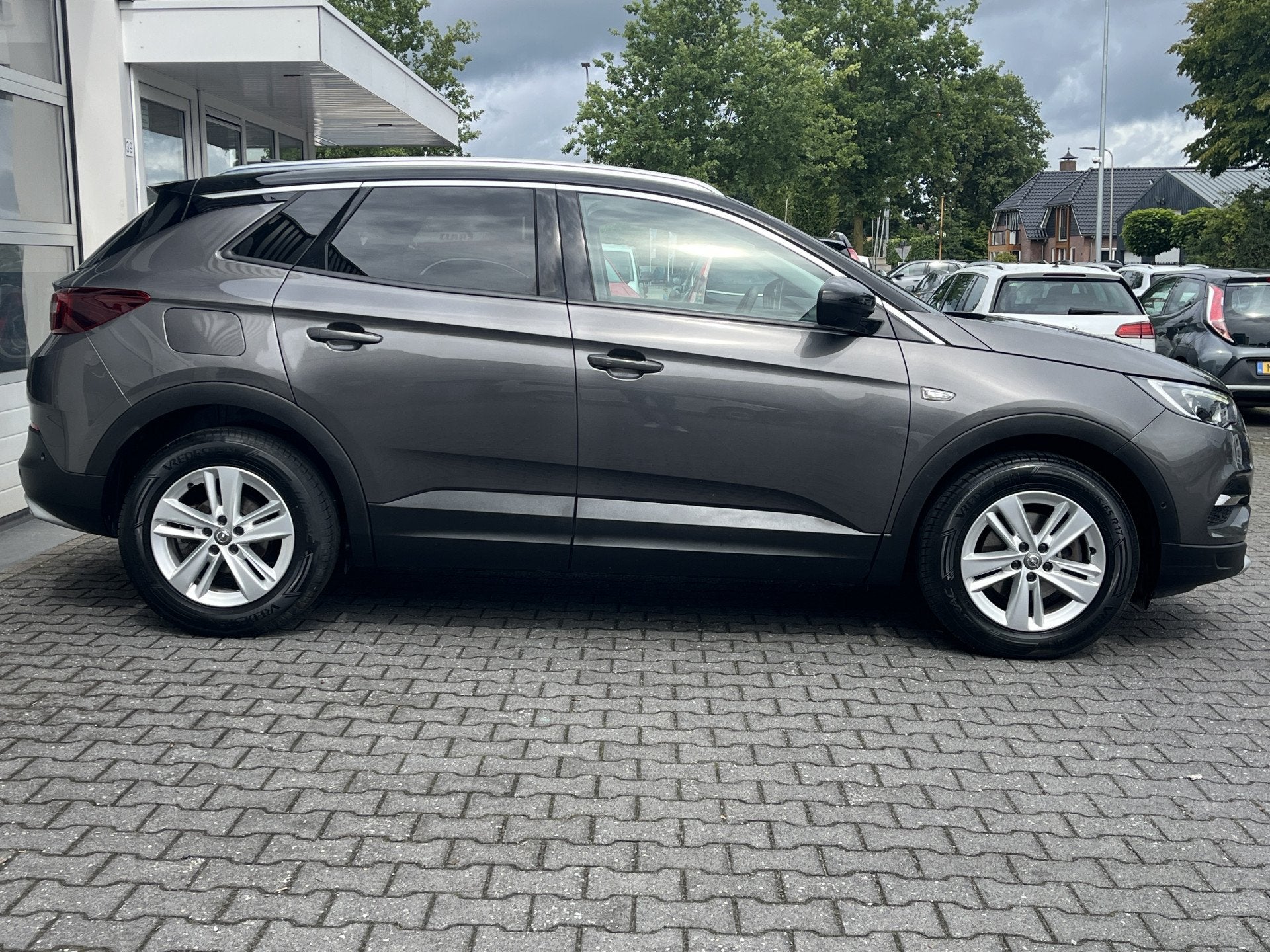 Opel Grandland X 1.2 Turbo Business Executive Cruise control, Stof, Gebruikt, 1199 cc, Origineel Nederlands
