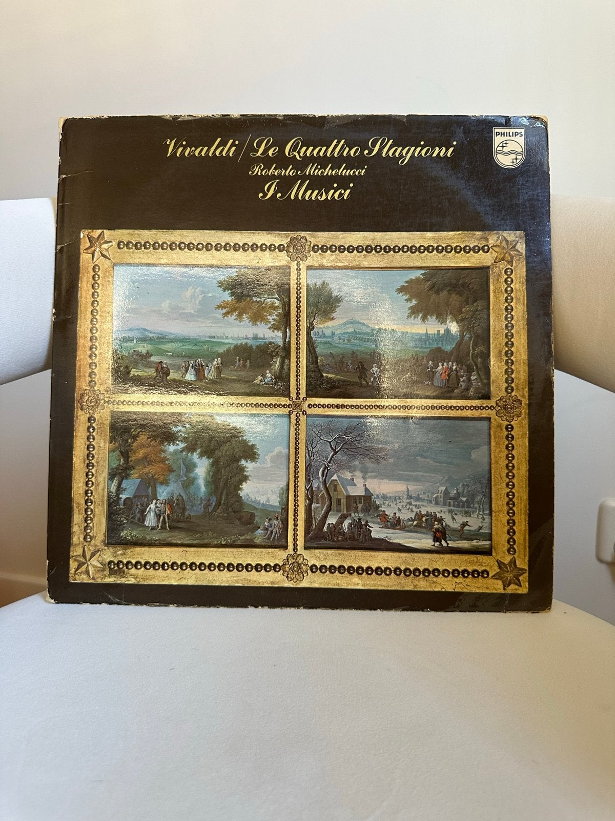 Vivaldi - Le Quattro Stagioni (De Vier Jaargetijden) LP, Cd's en Dvd's, Ophalen, Gebruikt, Vivaldi, 12 inch