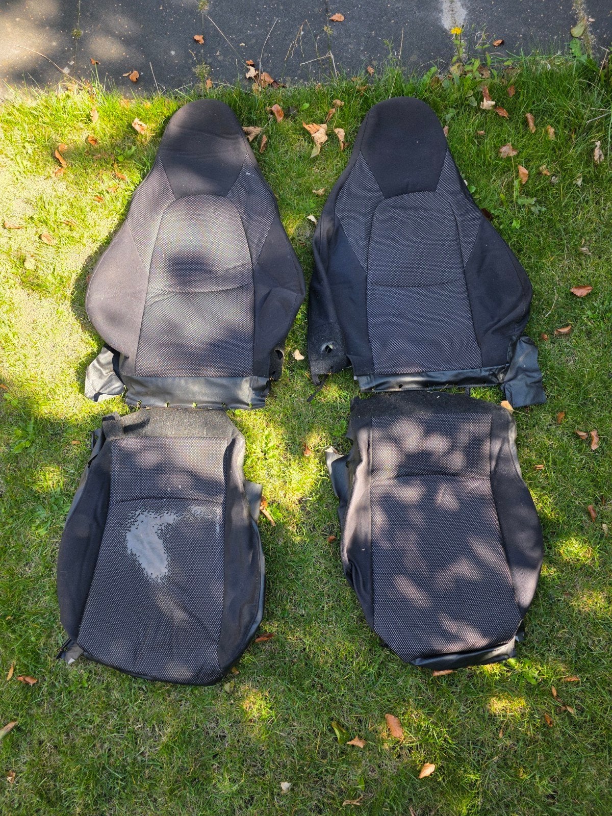 Stof/leren stoelhoezenvoor voor Mazda MX-5 NBFL, Auto-onderdelen, Interieur en Bekleding, Ophalen, Mazda