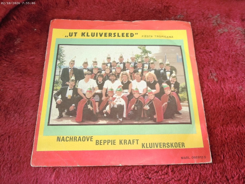 Nachraove / Beppie Kraft / Kluiverskoer, Gebruikt, Fotohoes, 7 inch, Ophalen of Verzenden