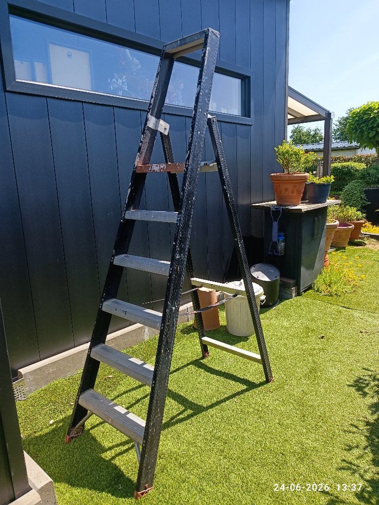 Altrex Taurus Professionele 6 treden ladder. Gebruikt. 6, Ophalen, Gebruikt, Trap, Opvouwbaar of Inschuifbaar
