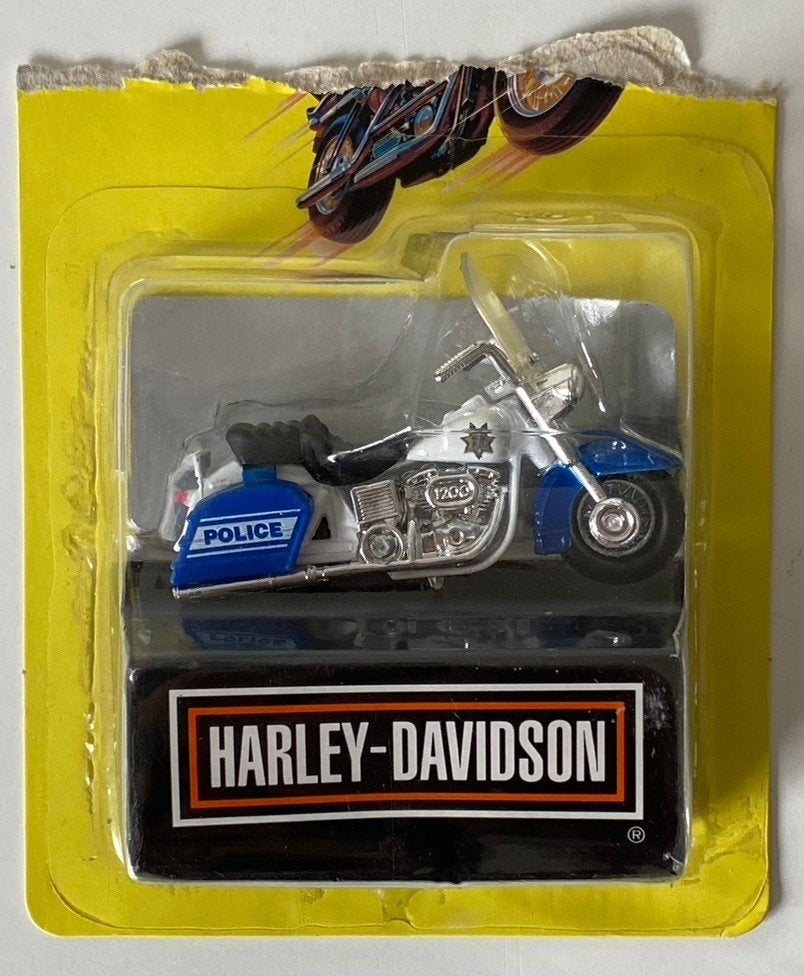 Matchbox (Tyco Toys) Harley-Davidson Electra Glide  1:64, Ophalen of Verzenden, Zo goed als nieuw, Auto