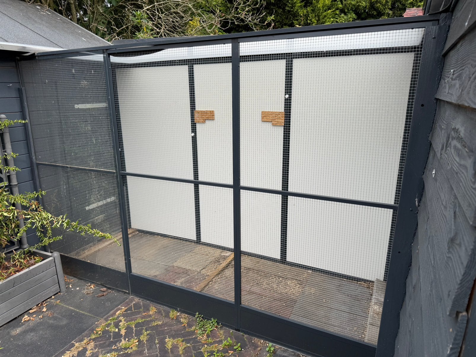 Vogel voilere, Ophalen, Zo goed als nieuw, Aluminium, Volière