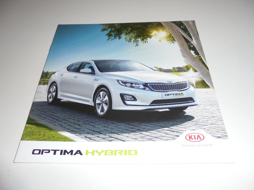 brochure Kia Optima Hybrid  2015, Ophalen of Verzenden, Nieuw, Overige merken