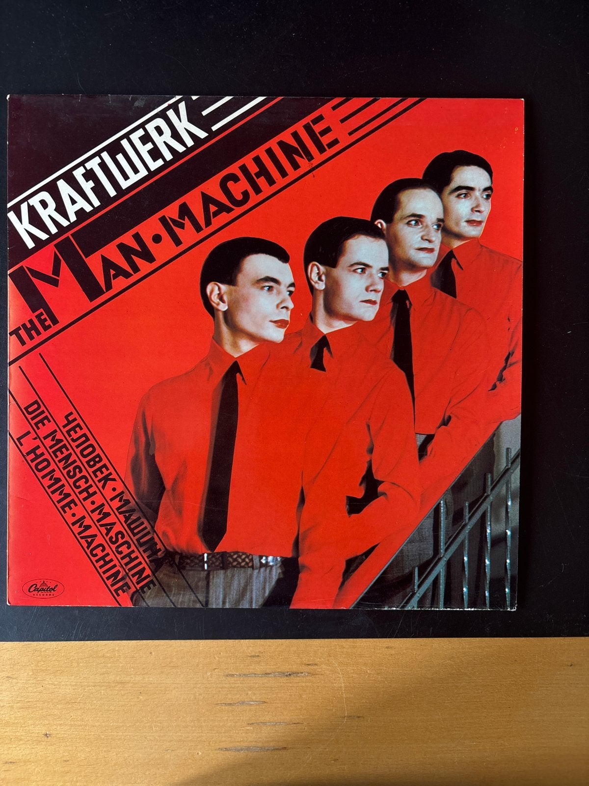 Kraftwerk - The Man-Machine (LP, 1978), Ophalen of Verzenden, 1970 - 1979, Gebruikt, 12 inch