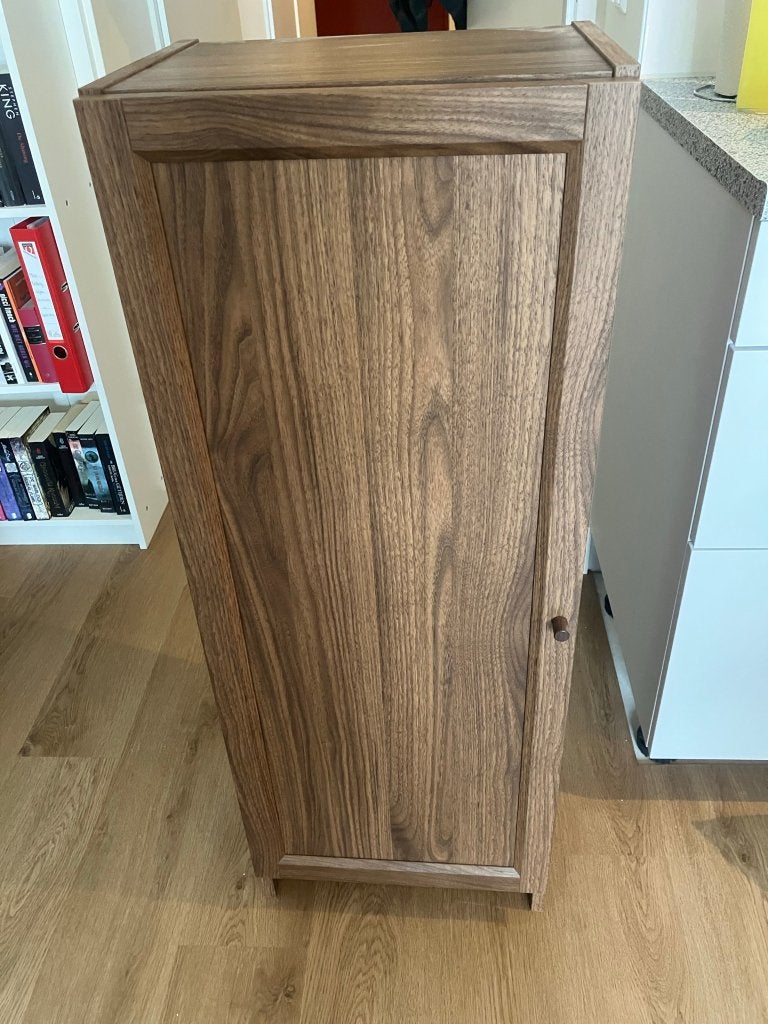 BILLY / OXBERG Boekenkast met deur, Ophalen, Overige materialen, Minder dan 50 cm, Met deur(en)