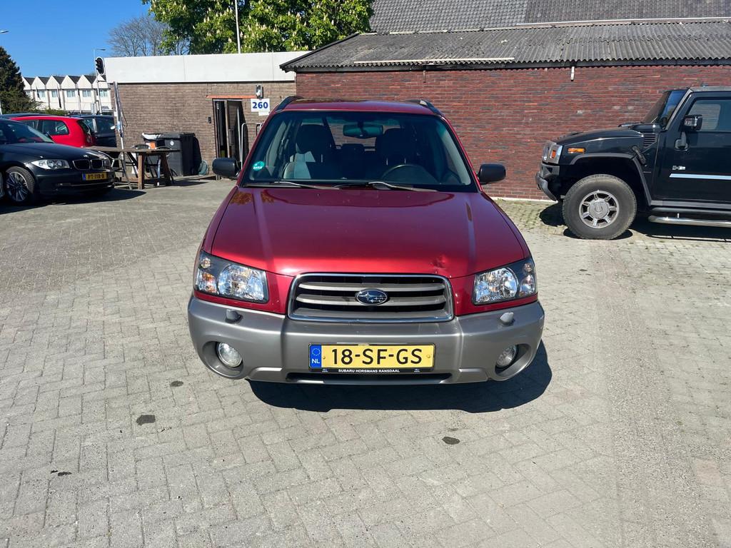 Subaru Forester 2.0 AWD X ecc automaat lm velg klein deukje, Stof, Gebruikt, Origineel Nederlands, Bedrijf