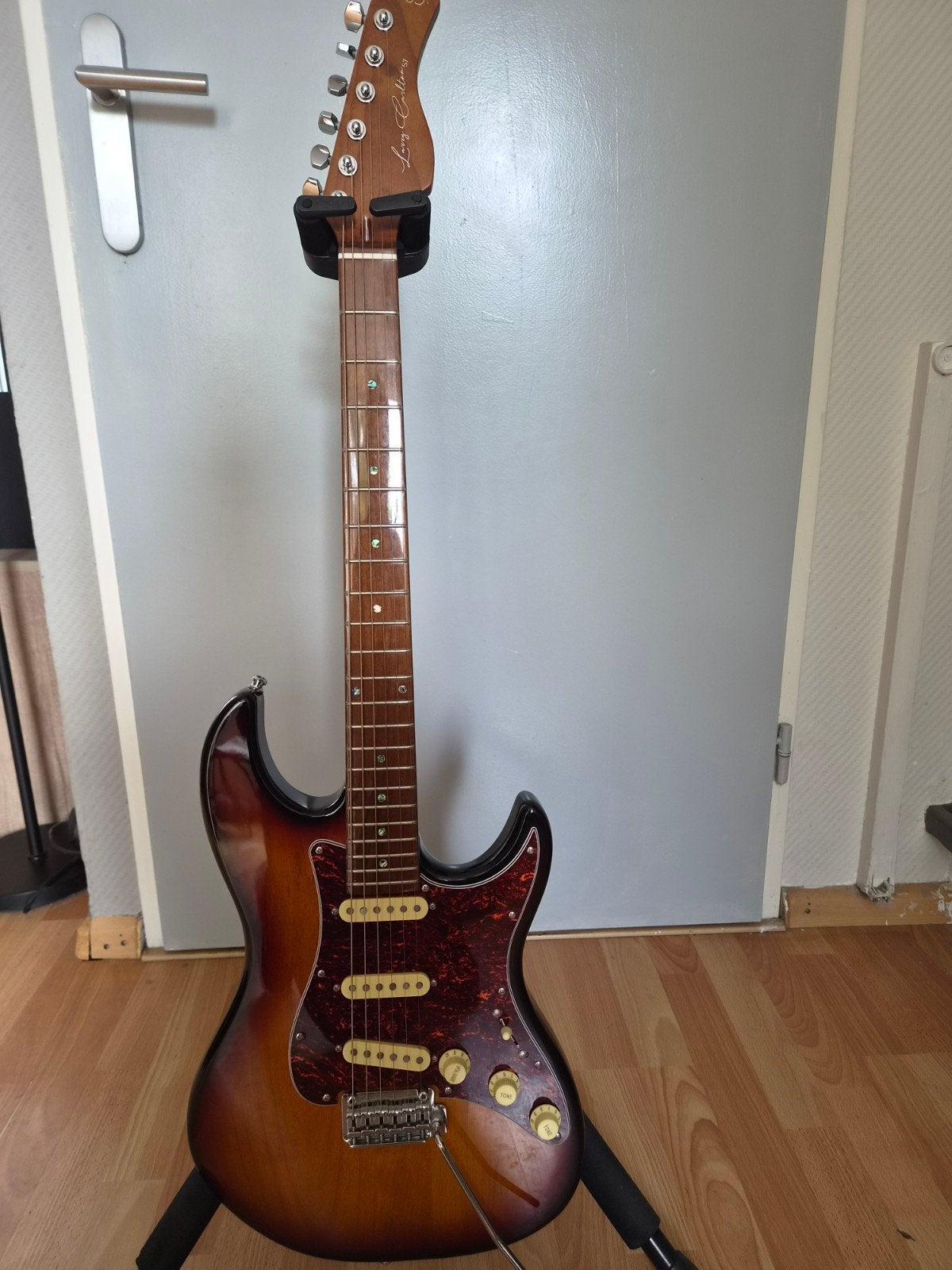 Sire Larry Carlton S7 Vintage (3TS) + Tas, Band & Strap Lock, Ophalen, Zo goed als nieuw, Solid body, Overige merken