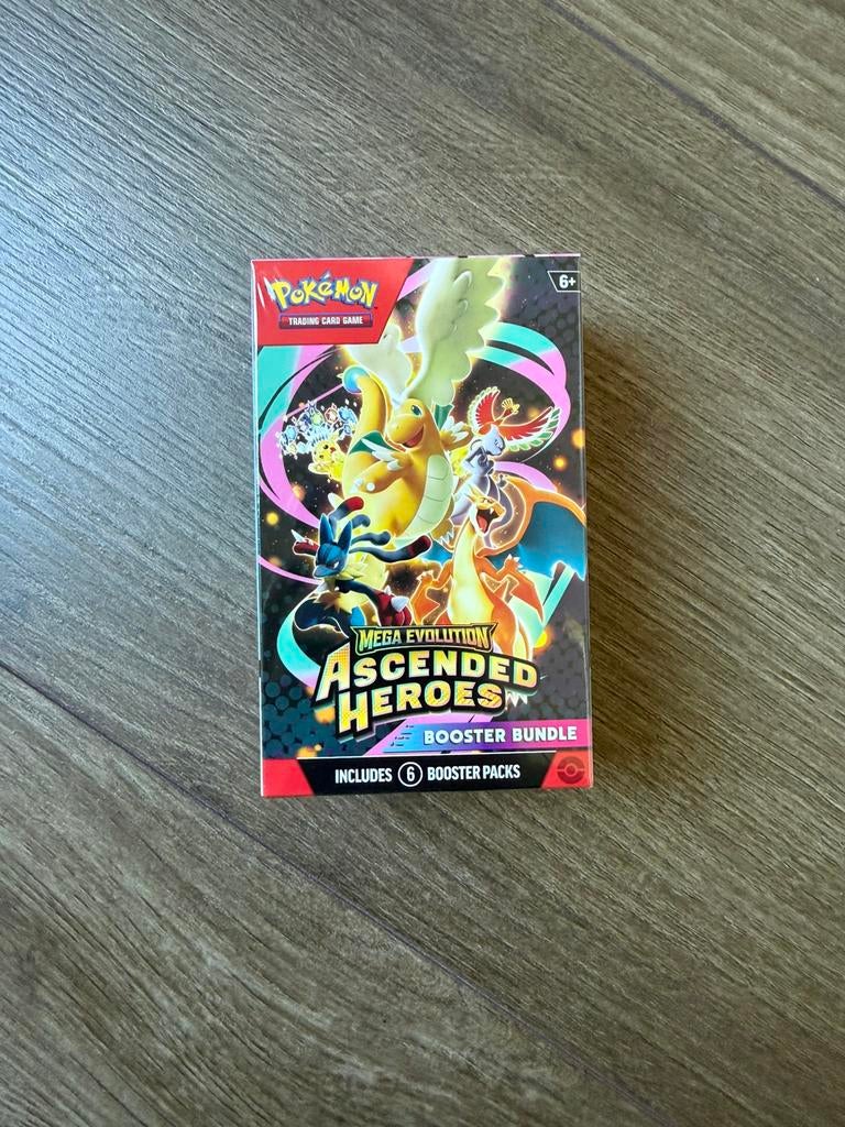 Pokemon Ascended Heroes Booster Bundle, Ophalen of Verzenden, Nieuw, Speelkaart(en)