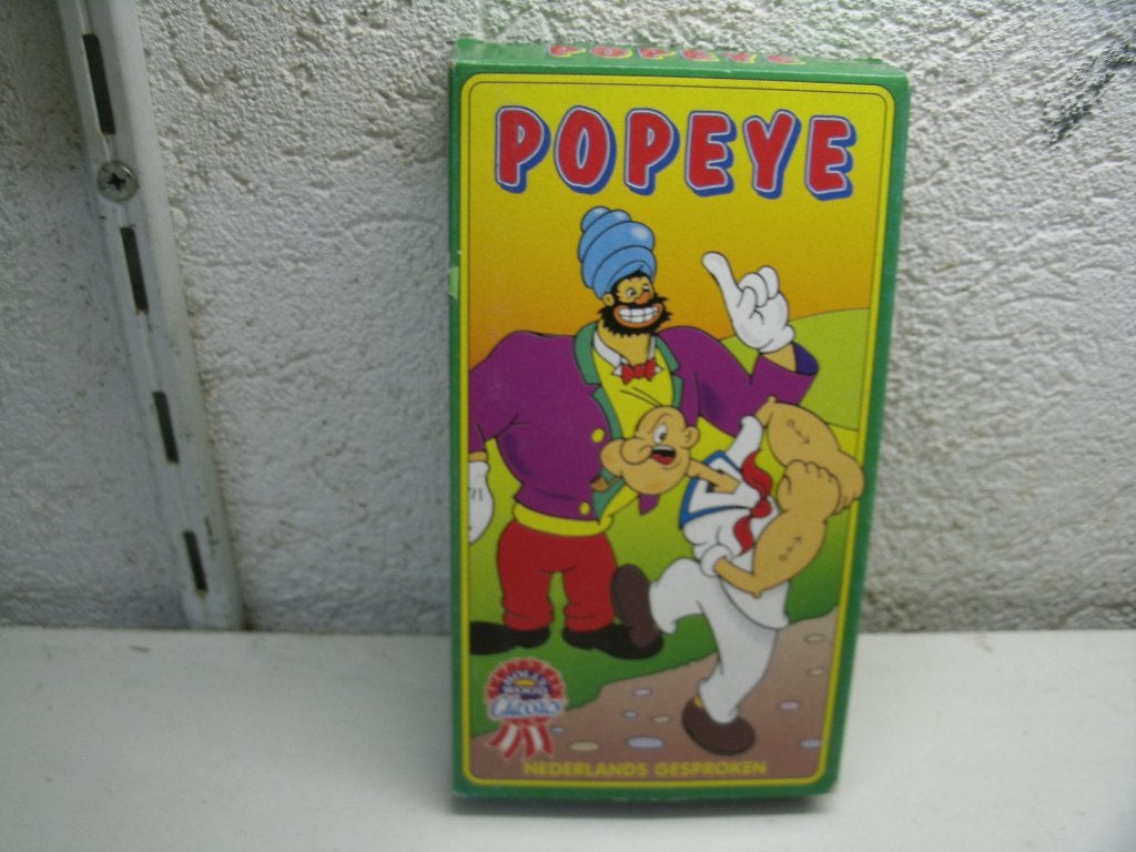 vhs 14a popeye, Cd's en Dvd's, VHS | Kinderen en Jeugd, Alle leeftijden, Ophalen of Verzenden, Zo goed als nieuw