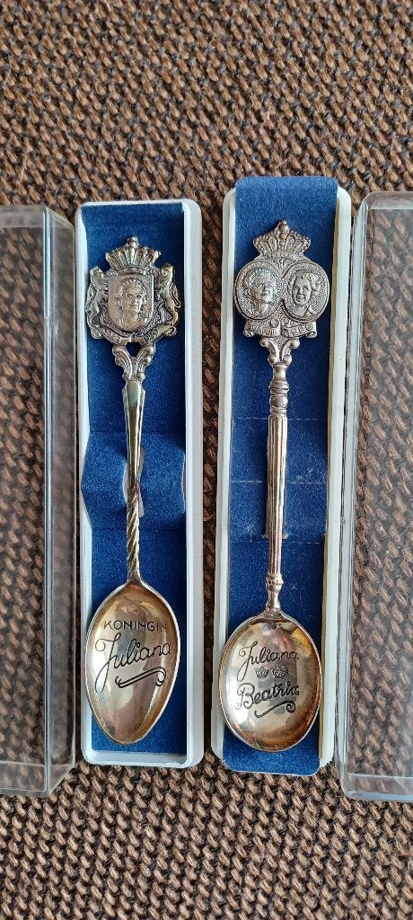 Koningklijk  huis,theelepeltjes, Ophalen of Verzenden, Nieuw, Overige typen