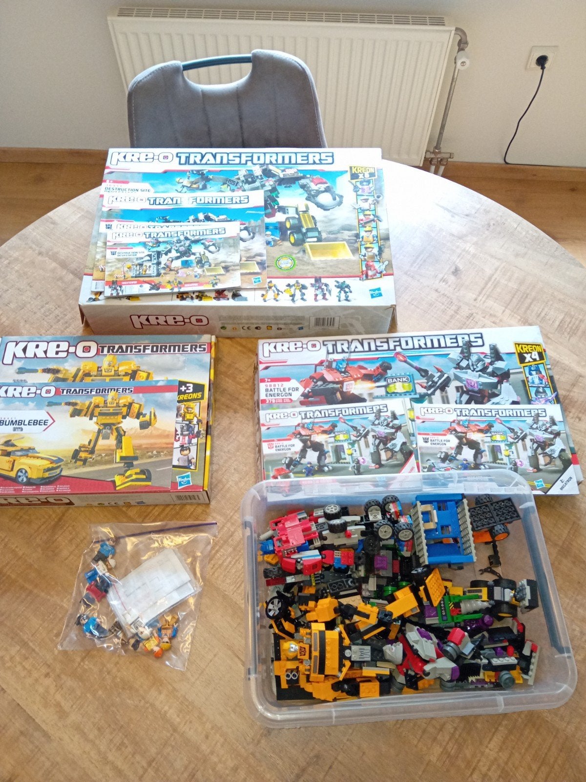 kreo transformers 3 sets, Ophalen of Verzenden, Zo goed als nieuw