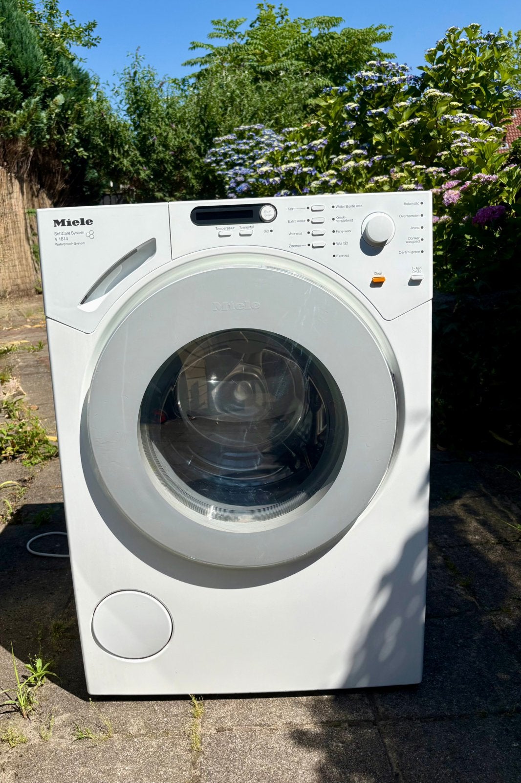 Miele V 1814 wasmachine - Defect Voor onderdelen of klusser, Ophalen, Zo goed als nieuw, 85 tot 90 cm