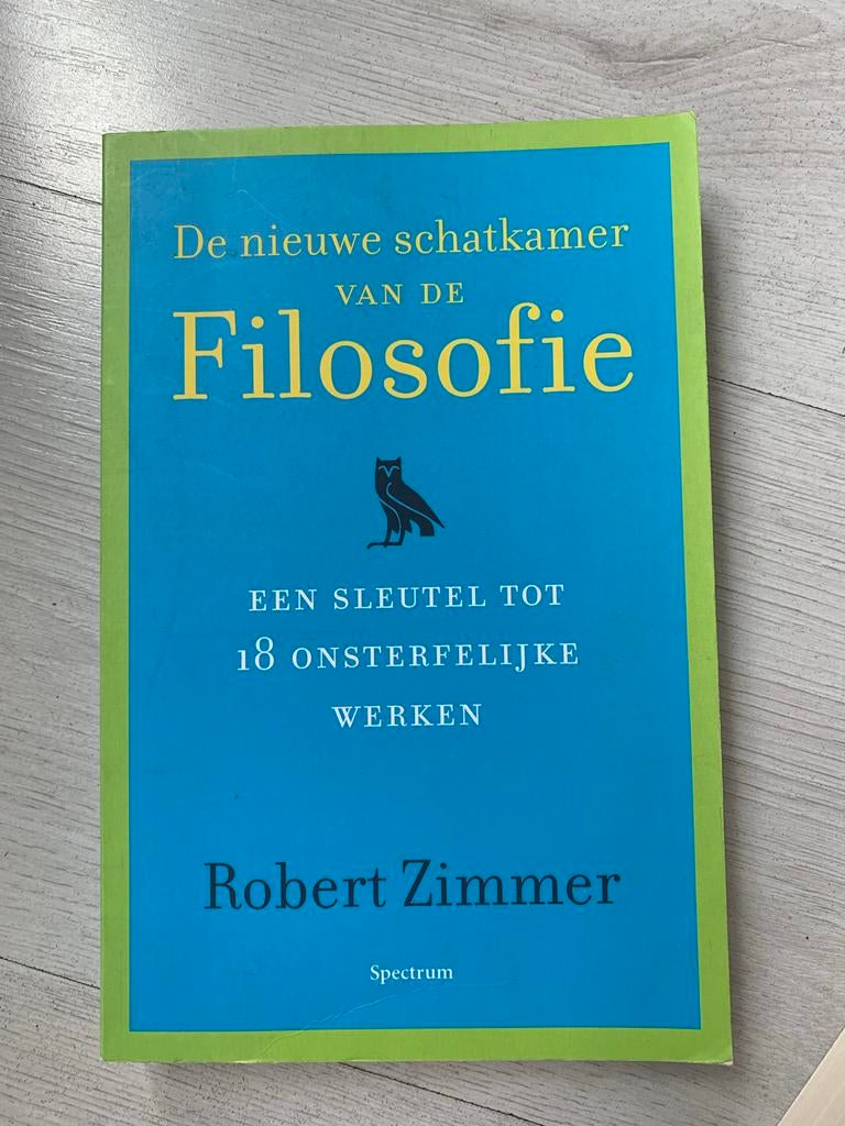 De Nieuwe Schatkamer van de Filosofie - Robert Zimmer, Ophalen of Verzenden, Zo goed als nieuw, Algemeen