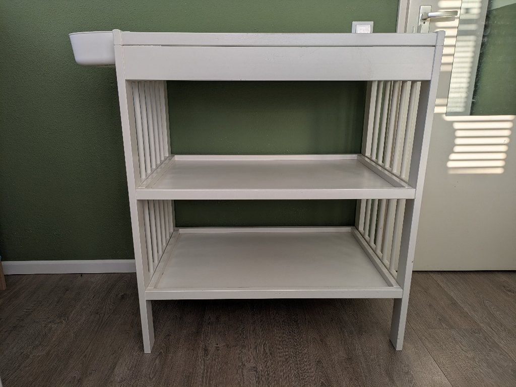 Foto 4 van IKEA GULLIVER Commode / Verschoontafel (Wit) / 82x54x93 cm