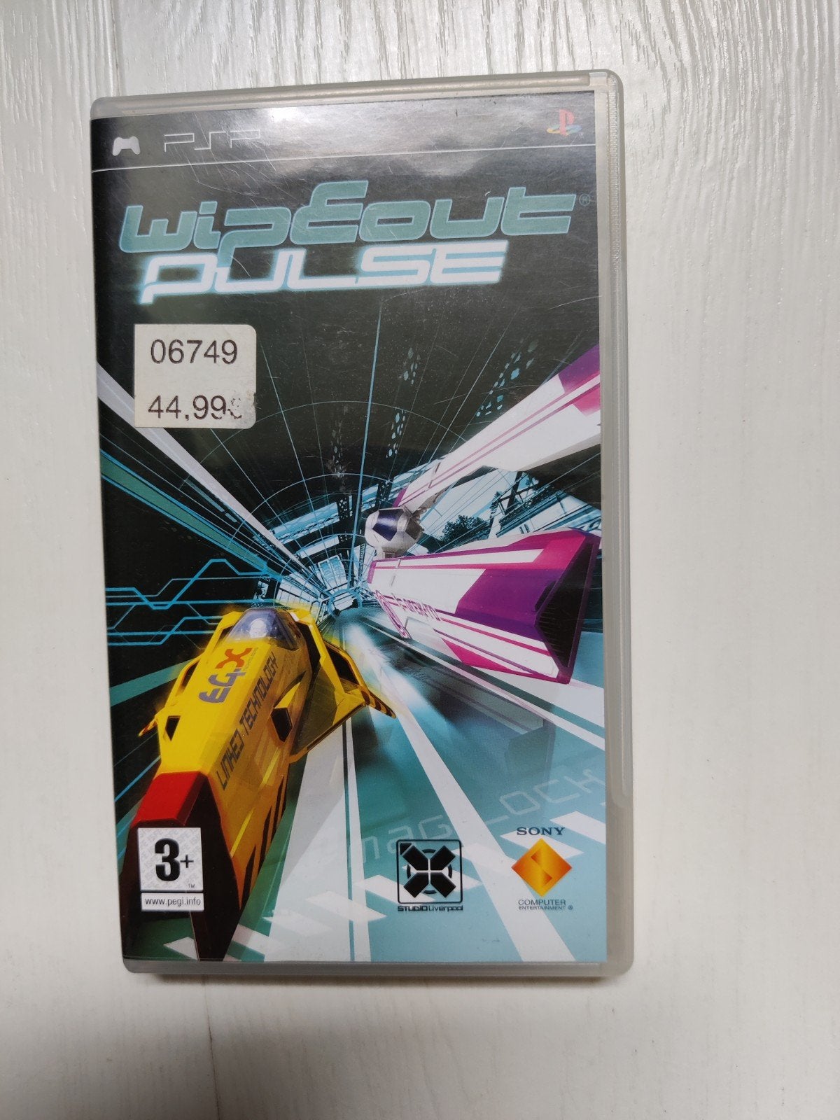 Wipeout Pulse (PSP), Spelcomputers en Games, 1 speler, Racen en Vliegen, Ophalen of Verzenden, Zo goed als nieuw