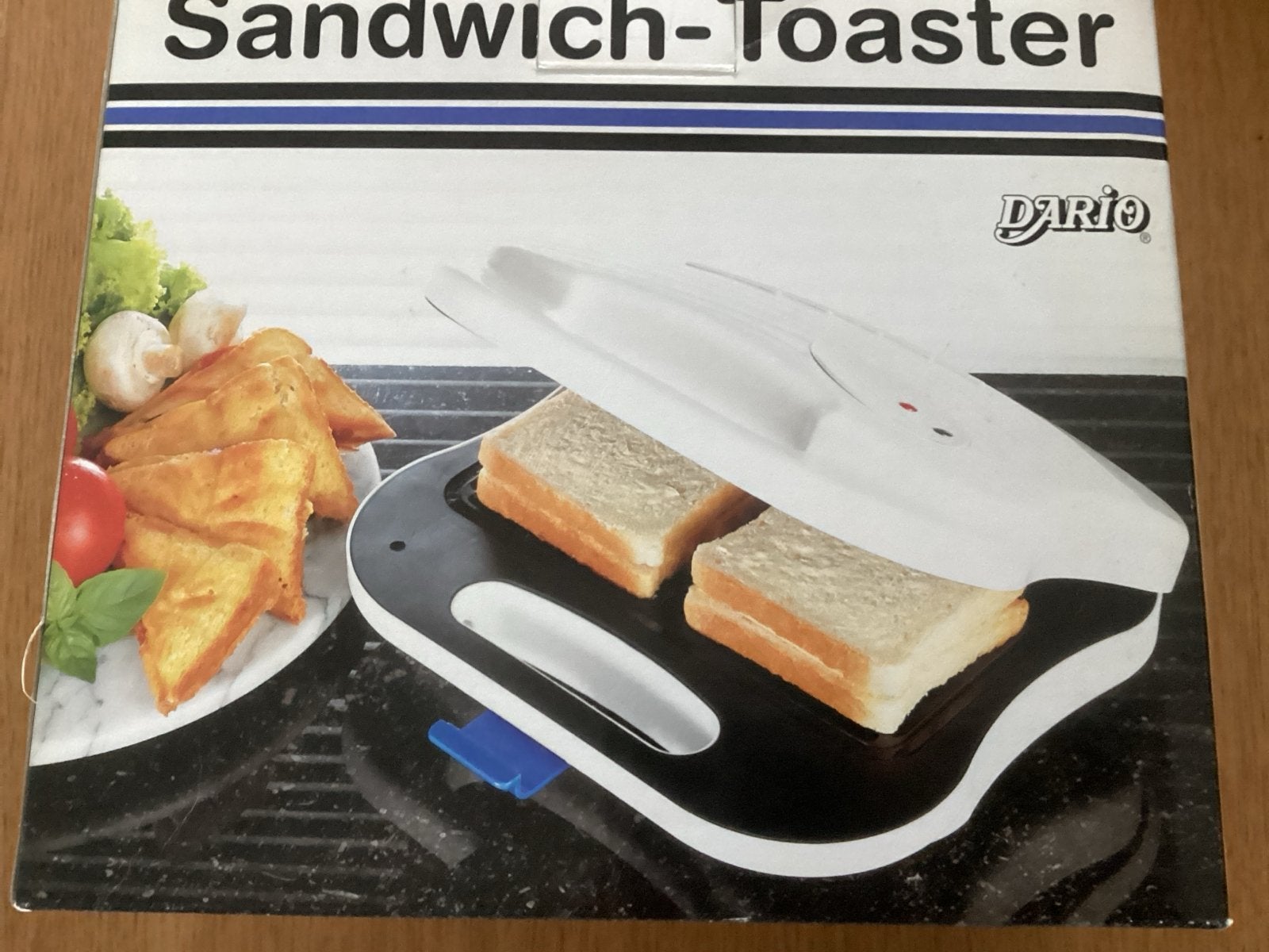 Dario Sandwich-Toaster - Nieuw in doos, nooit gebruikt, Ophalen of Verzenden, Nieuw