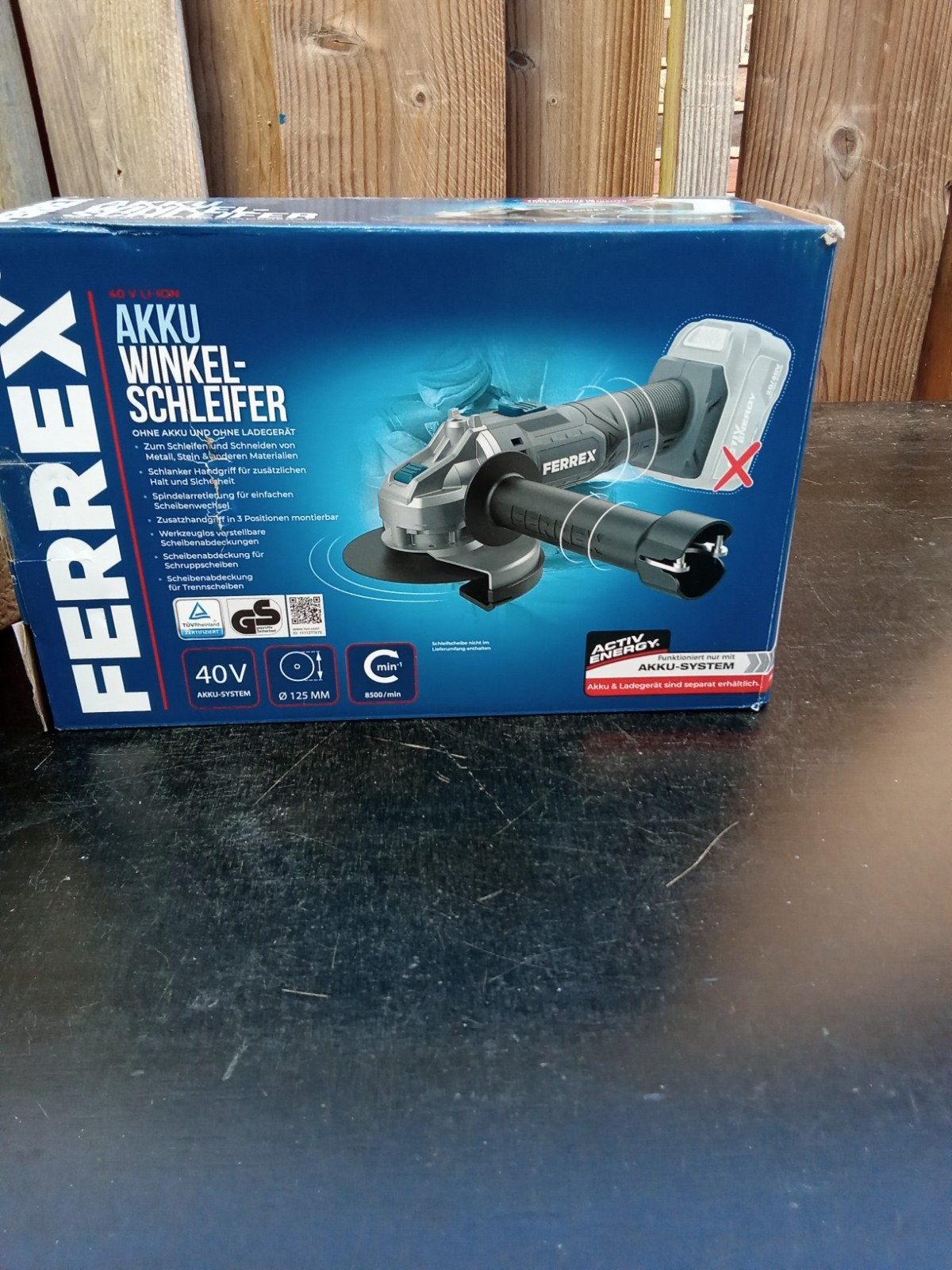 Ferrex Accu Haakse Slijper 40V - Nieuw in Doos, Ophalen of Verzenden