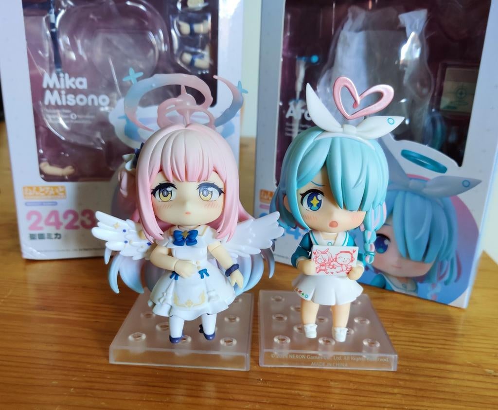 Blue Archive Mika & Arona nendoroid set anime figure, Verzamelen, Ophalen of Verzenden, Zo goed als nieuw