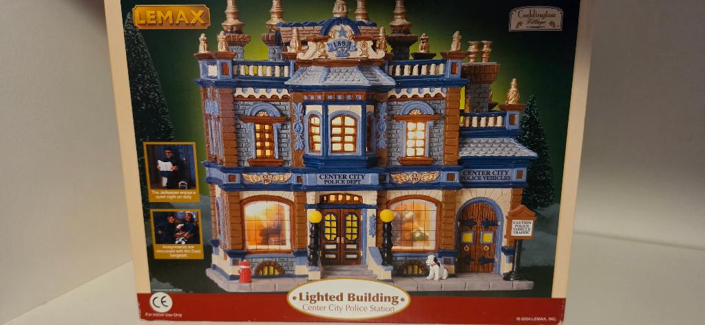 Lemax 45007 Center City Police Station, Diversen, Kerst, Ophalen, Gebruikt