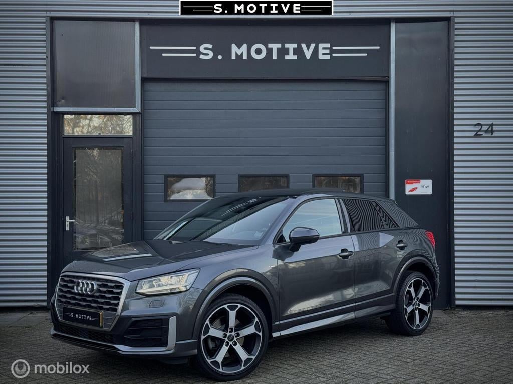 Audi Q2 35 TFSI CoD Sport 3x S line Pano, NAP, Leer, stoelvw, 4 cilinders, 150 pk, Bedrijf, 19 km/l