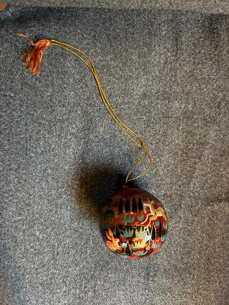 Kerstbal orientaals, Diversen, Kerst, Ophalen of Verzenden, Zo goed als nieuw