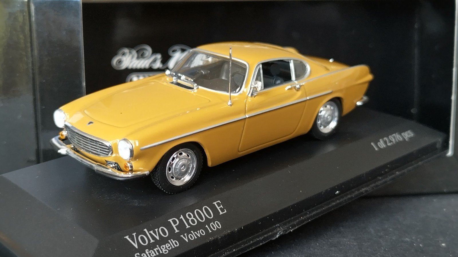 Volvo P1800 E Safari geel 1:43 Minichamps Pol, Auto, Nieuw, MiniChamps, Pma