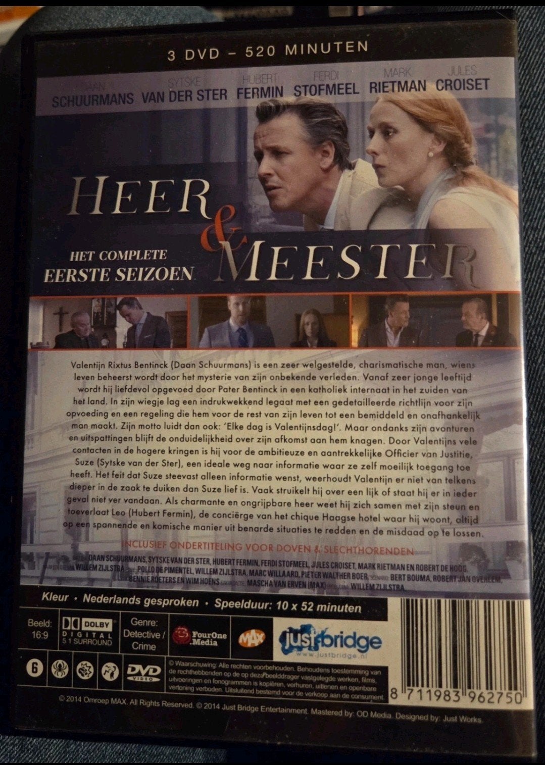 Heer en Meester:  Seizoen 1 - DVD Boxset, Cd's en Dvd's, Dvd's | Tv en Series, Seizoen 1, Zo goed als nieuw, Vanaf 6 jaar, Ophalen of Verzenden