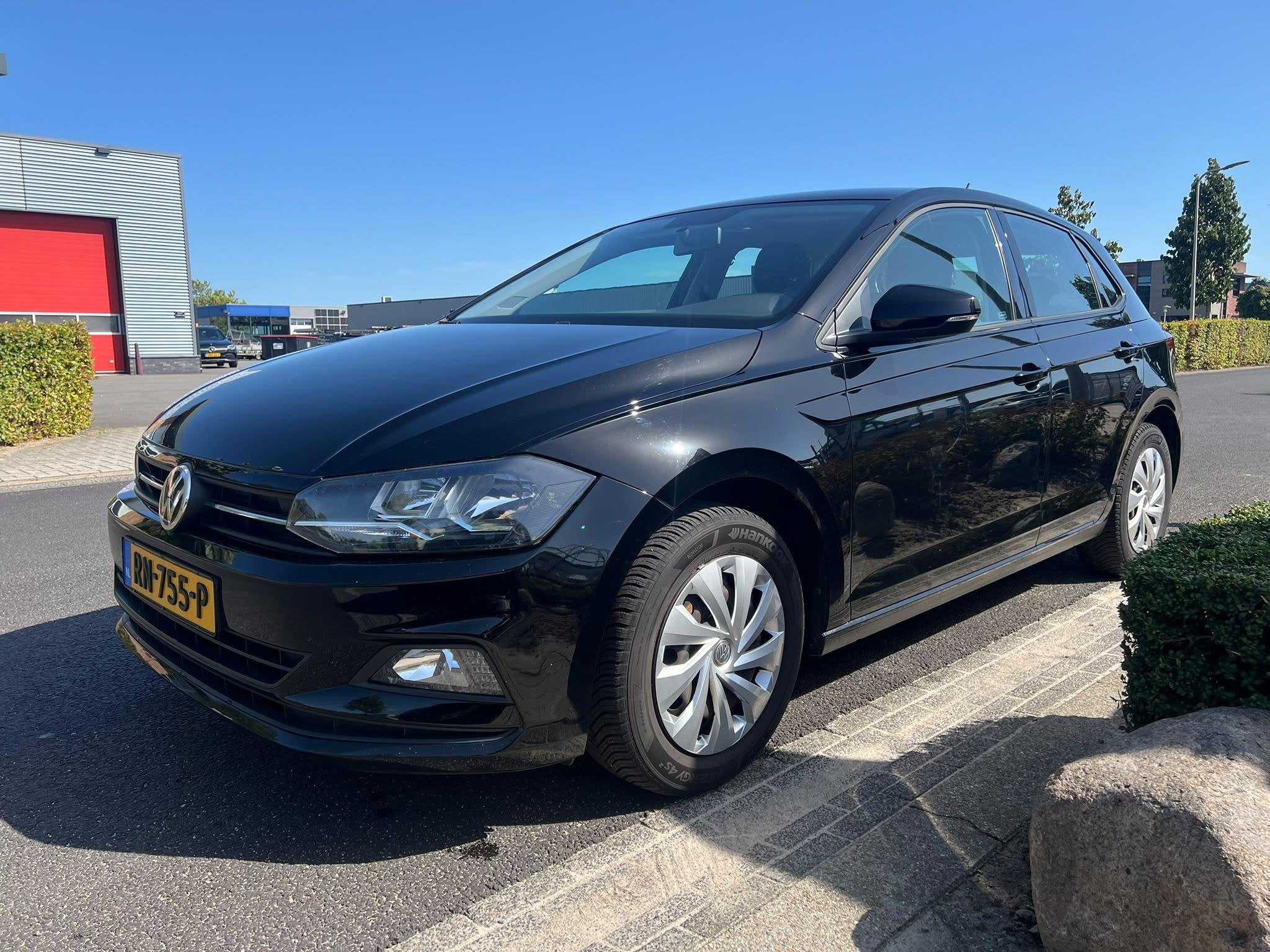 Volkswagen Polo 1.0 TGI Comfortline | Airco | NAVI | Adaptiv, Auto's, 1160 kg, Stof, Gebruikt, CNG (Aardgas)