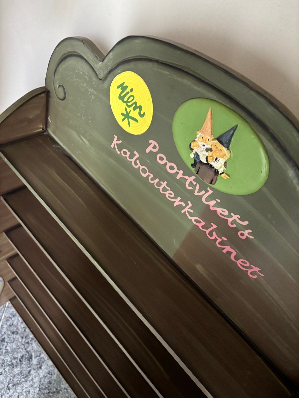 Rien Poortvliet's Kabouterkabinet - Wandrek/Kastje, Verzamelen, Ophalen, Gebruikt