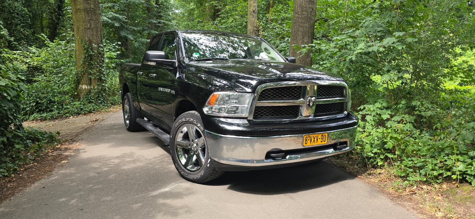 2012 Dodge Ram 1500 SLT 4x4 Quad Cab 5.7 V8 Hemi LPG Rambox, Auto's, Bestelauto's, Particulier, Dodge, LPG, Automaat, Origineel Nederlands