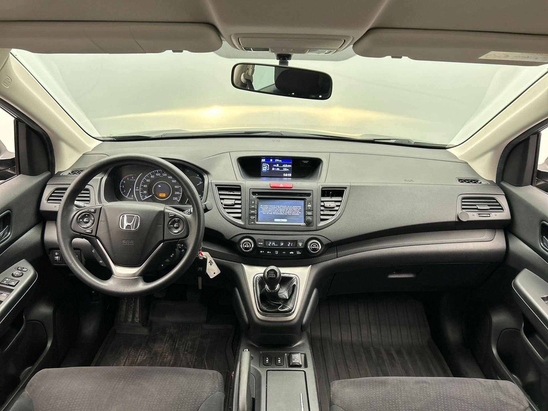 Honda CR-V 1.6D Comfort | Origineel NL | Navigatie | Climate, Auto's, Honda, Voorwielaandrijving, Euro 5, Gebruikt, Zwart