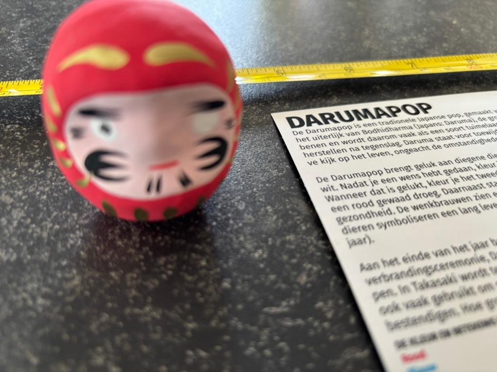 Daruma pop, Ophalen of Verzenden, Zo goed als nieuw