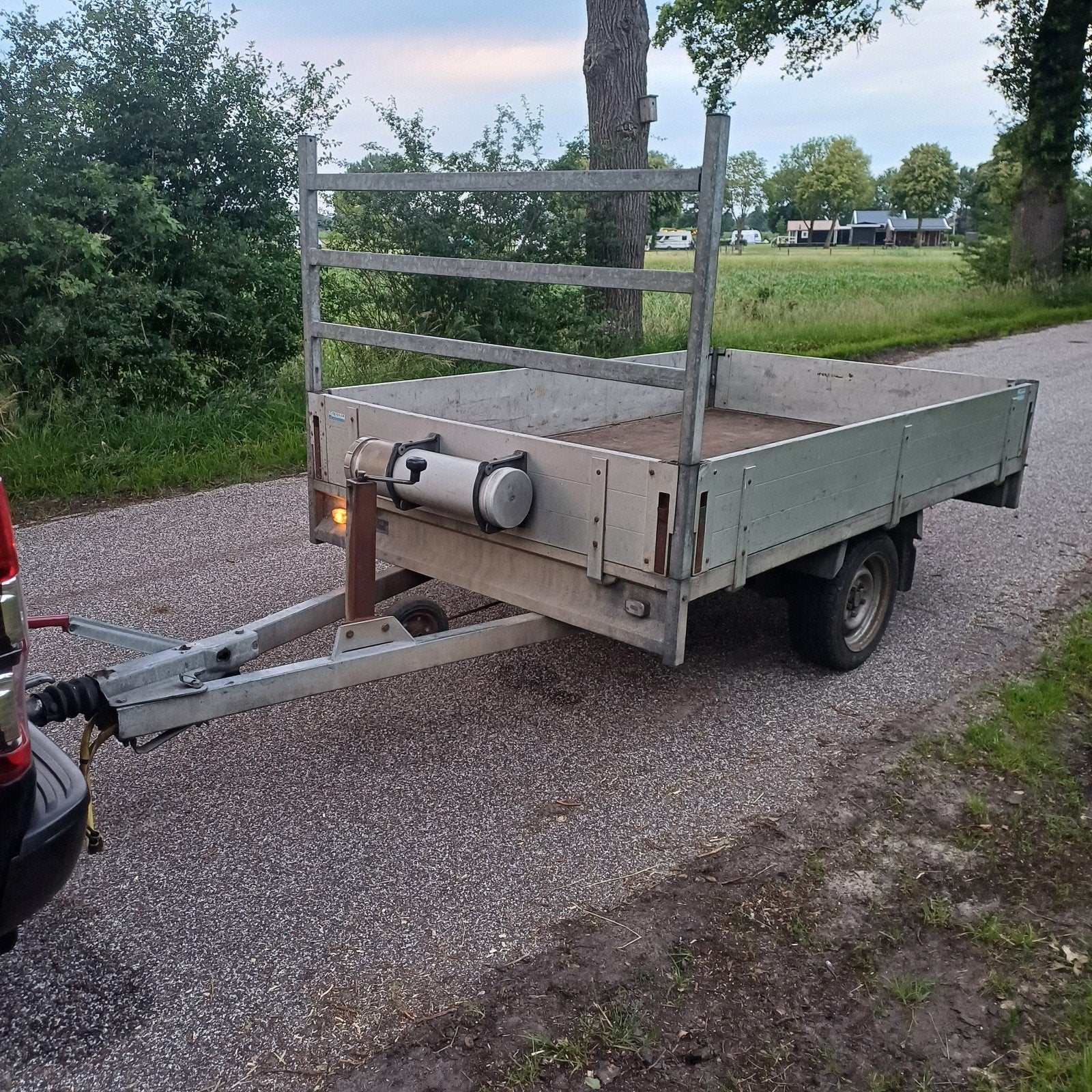 Te koop Nette anssems Plateauwagen, Ophalen
