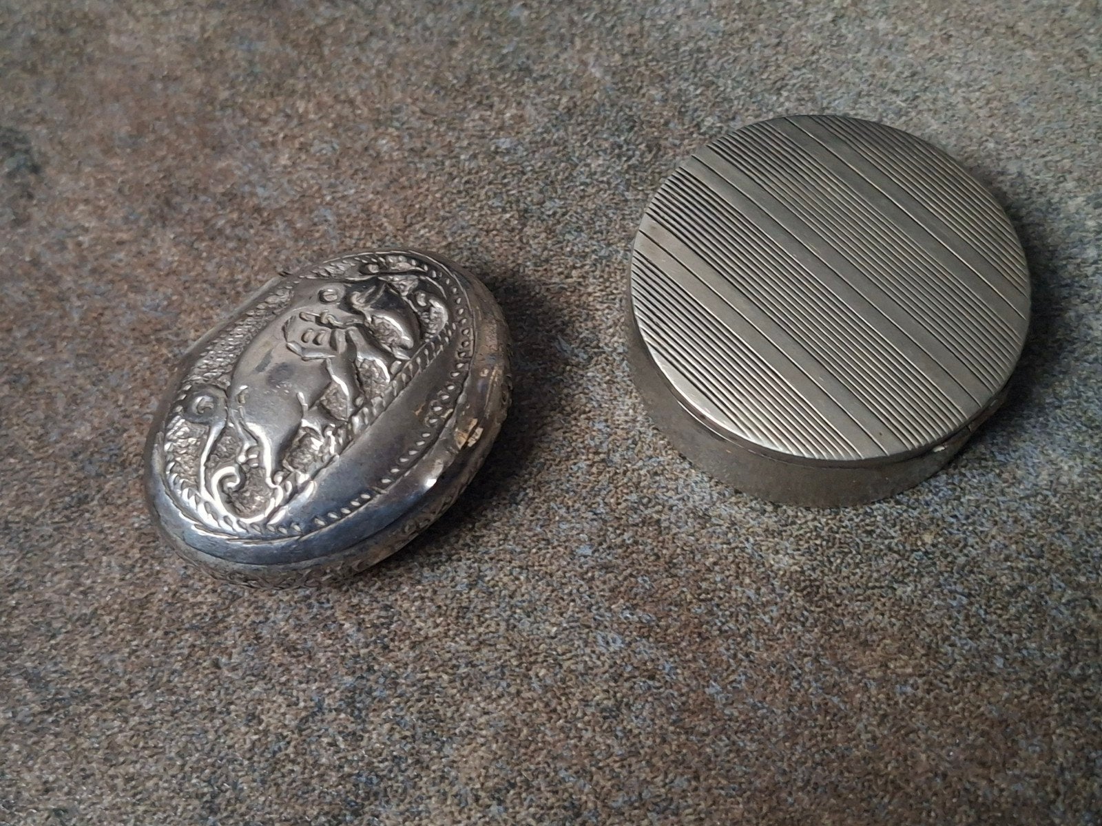Antiek Pillen en Pepermunt doosje, Antiek en Kunst, Ophalen of Verzenden